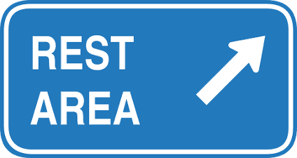 Image of Rest Area Sign